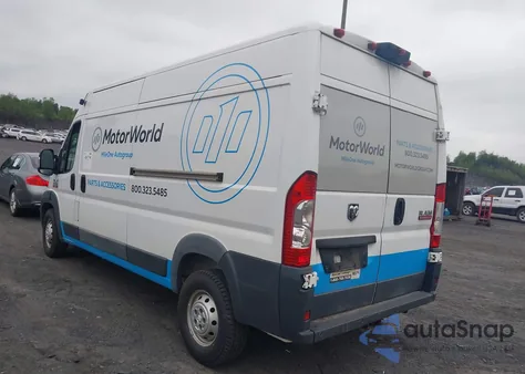 2018 Ram Promaster 2500 High Roof 159 Wb from USA, damaged, VIN 3C6TRVDG3JE134881